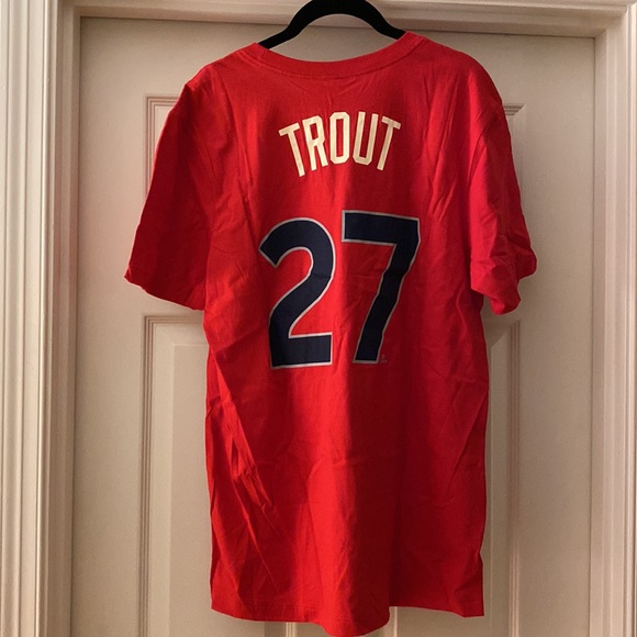 Nike Travis Trout red tee - Picture 2 of 5